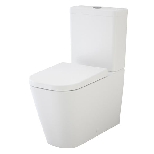 Caroma Luna Square CleanFlush® Wall Faced BI Toilet Suite